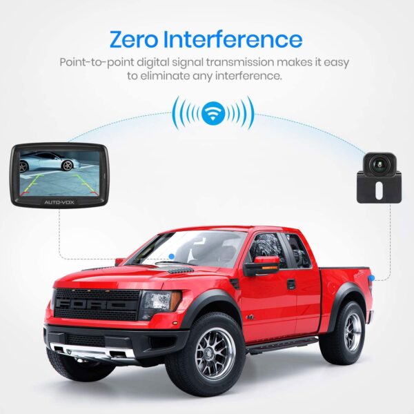 AUTO-VOX CS-2 Wireless Backup Camera Kit - Imagen 2