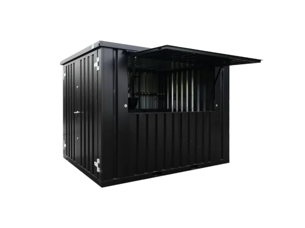 Contenedor Barra Desmontable XL 3 x 2 Metros Negro RAL 9005