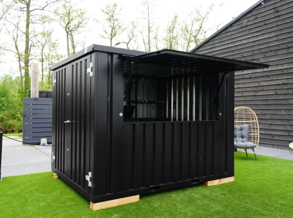 Contenedor Barra Desmontable XL 3 x 2 Metros Negro RAL 9005 - Imagen 2