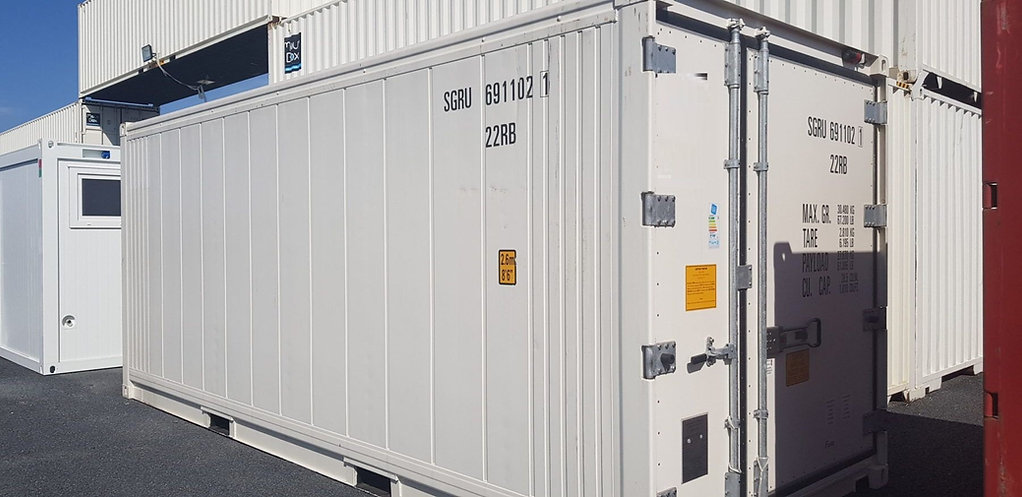 Contenedor marítimo refrigerado 20′ DRY