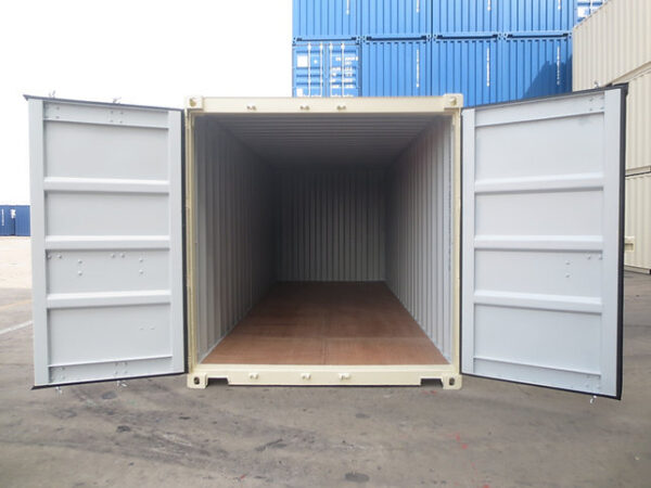 Contenedor 20' Dry estándar Blanco crema - Imagen 2