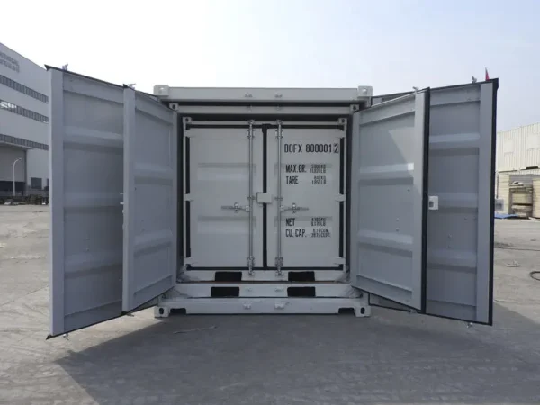 Contenedor de almacenamiento de metal apilable - Imagen 2