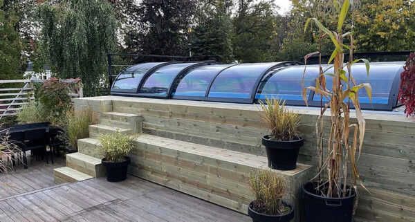 Piscina Contenedor 6,11 x 2,5m Lista para Usar con Techo, Pack Premium - Imagen 5