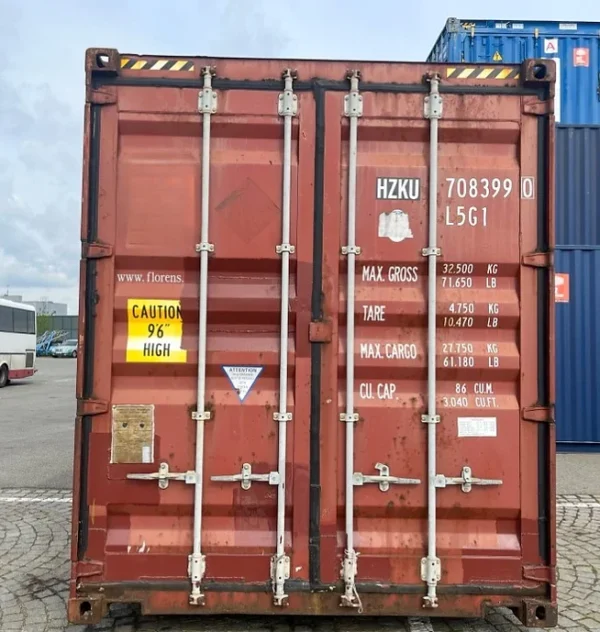 Contenedor de envío High Cube “Cargo Worthy” (CW) usado de 45 pies - Imagen 10