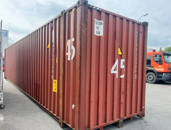 Contenedor de envío High Cube “Cargo Worthy” (CW) usado de 45 pies - Imagen 5