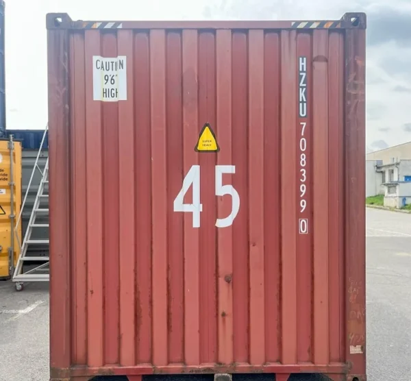 Contenedor de envío High Cube “Cargo Worthy” (CW) usado de 45 pies - Imagen 9